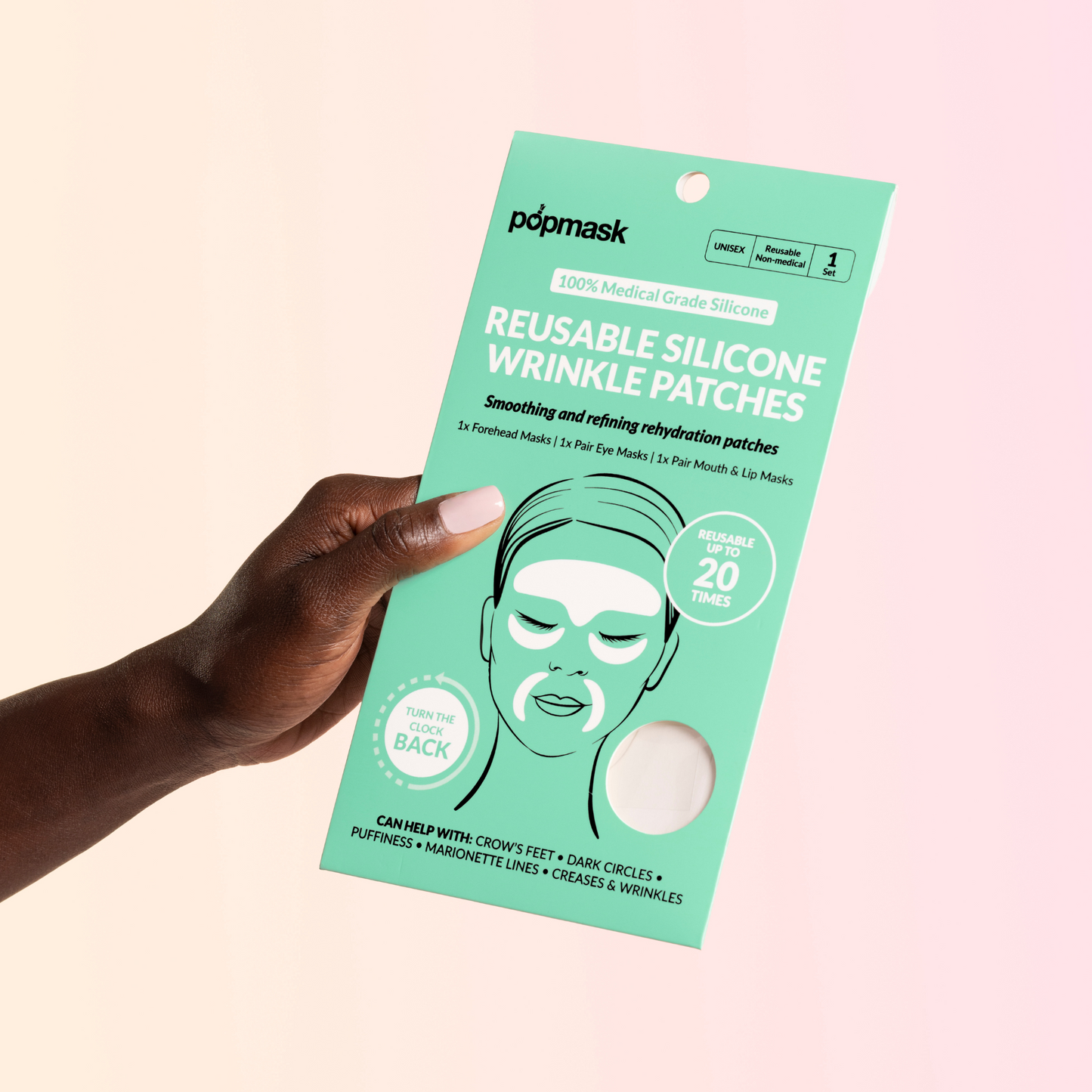 Reusable Silicone Wrinkle Patches