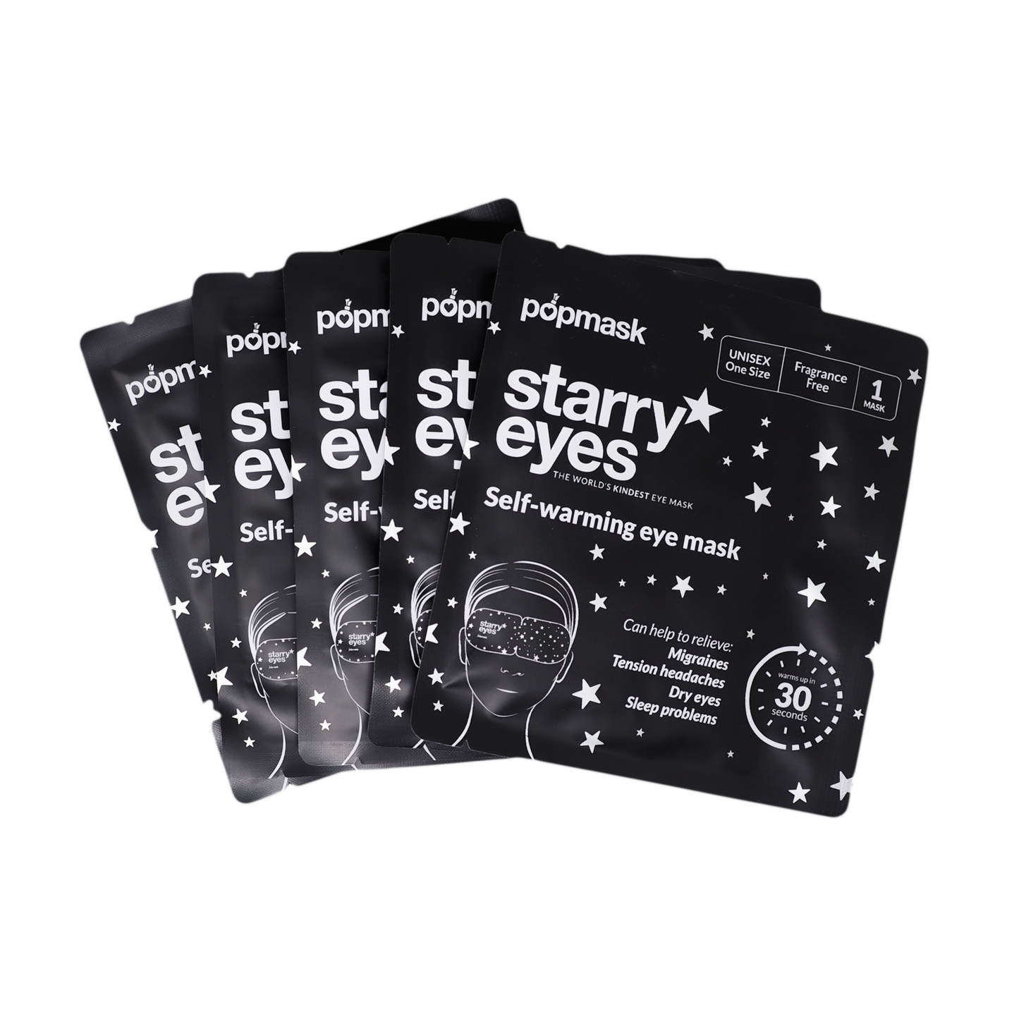 Starry Eyes Self-Heating Eye Masks