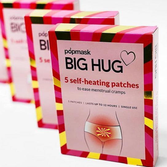 Big Hug Self Heating Body Patches – 3 Box Multipack (15 Patches)