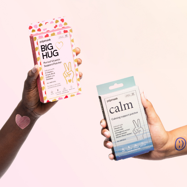 Transdermal Vitamin Patches for PMS relief and stress support