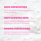 Fry'day Vibes Exfoliating Bath Mitts