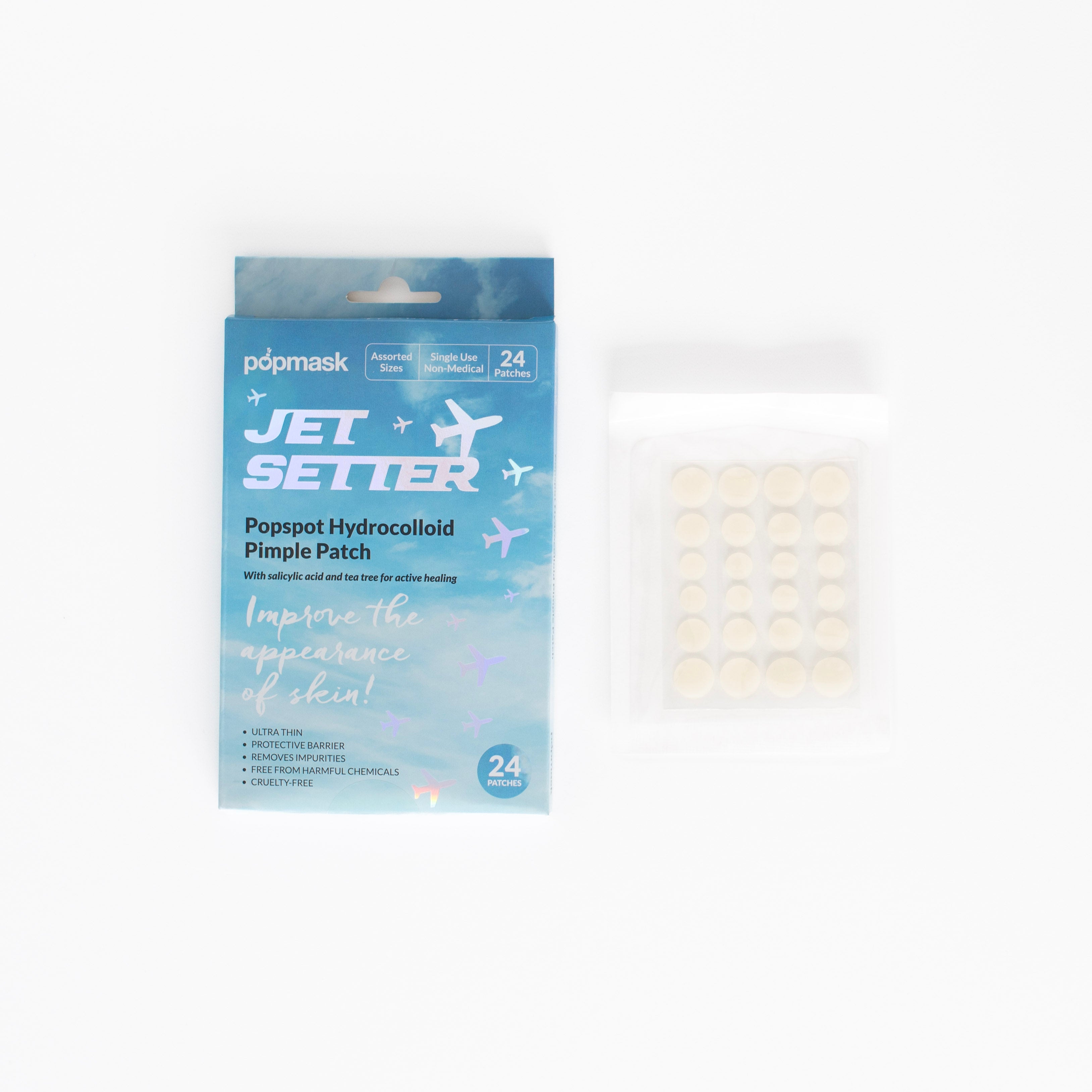 Jet-Setter Pimple Patches