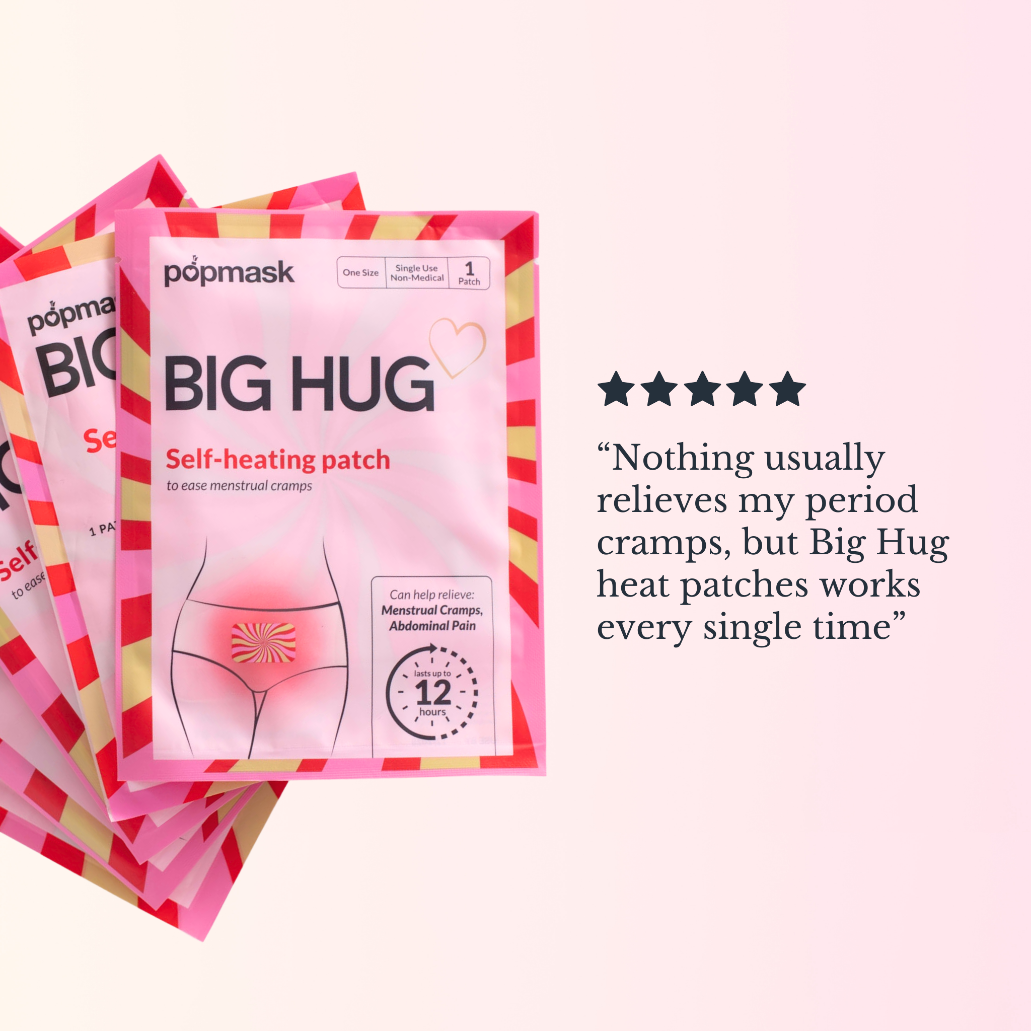 Big Hug Self-Heating PMS Patch Bundle
