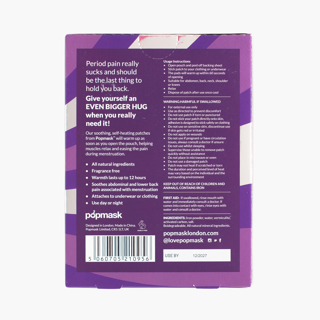 Even Bigger Hug Self-Heating Patches