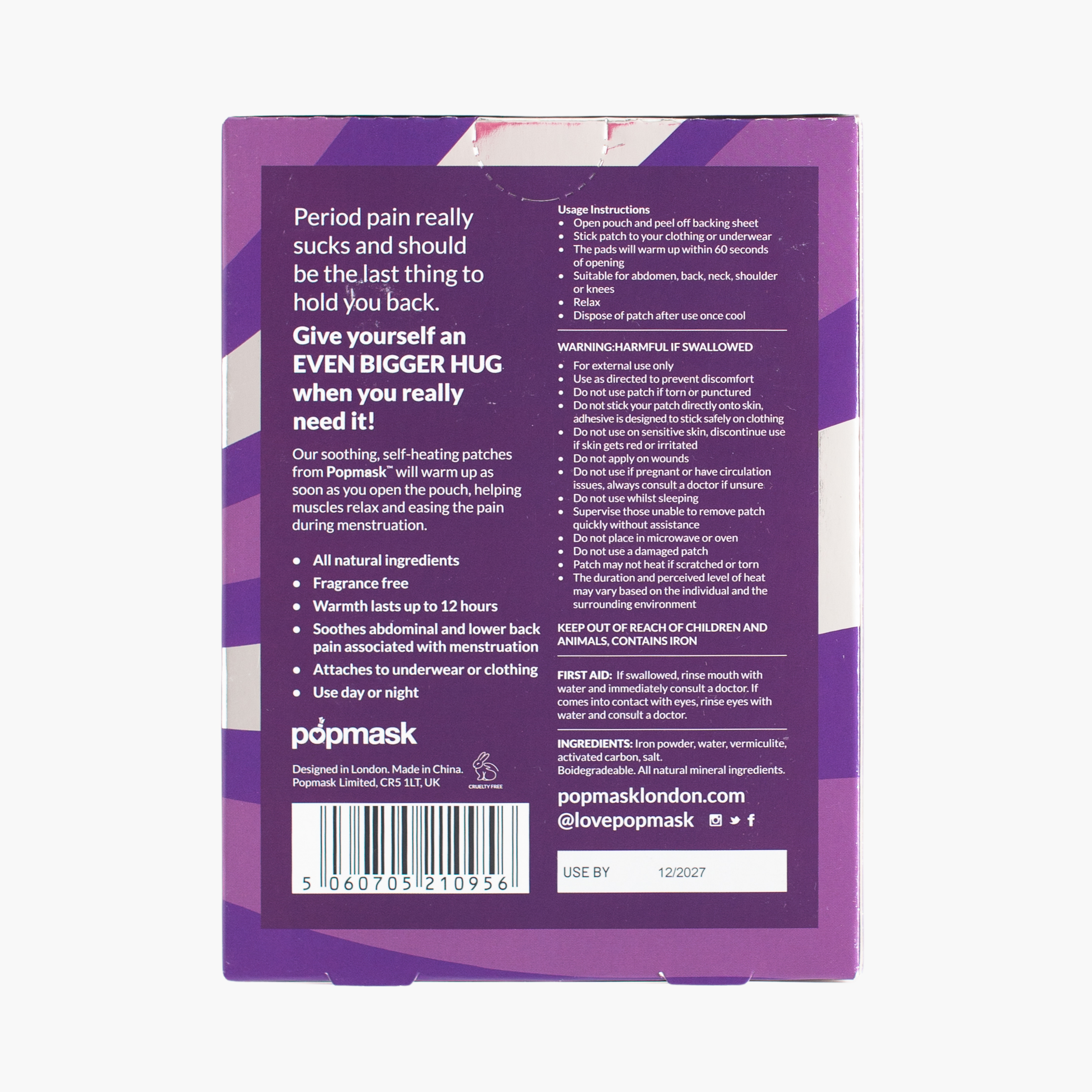 Even Bigger Hug Self-Heating Patches