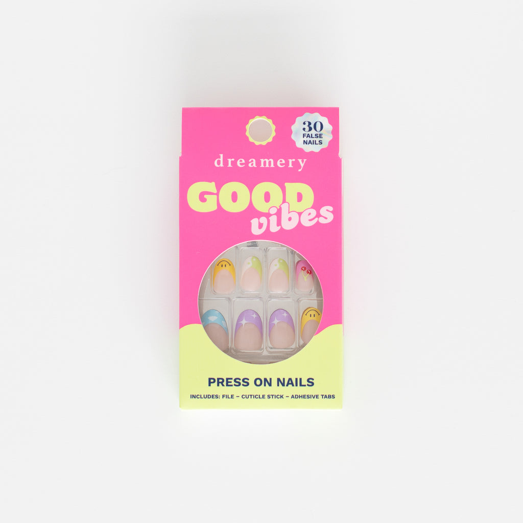 Good Vibes False Nails