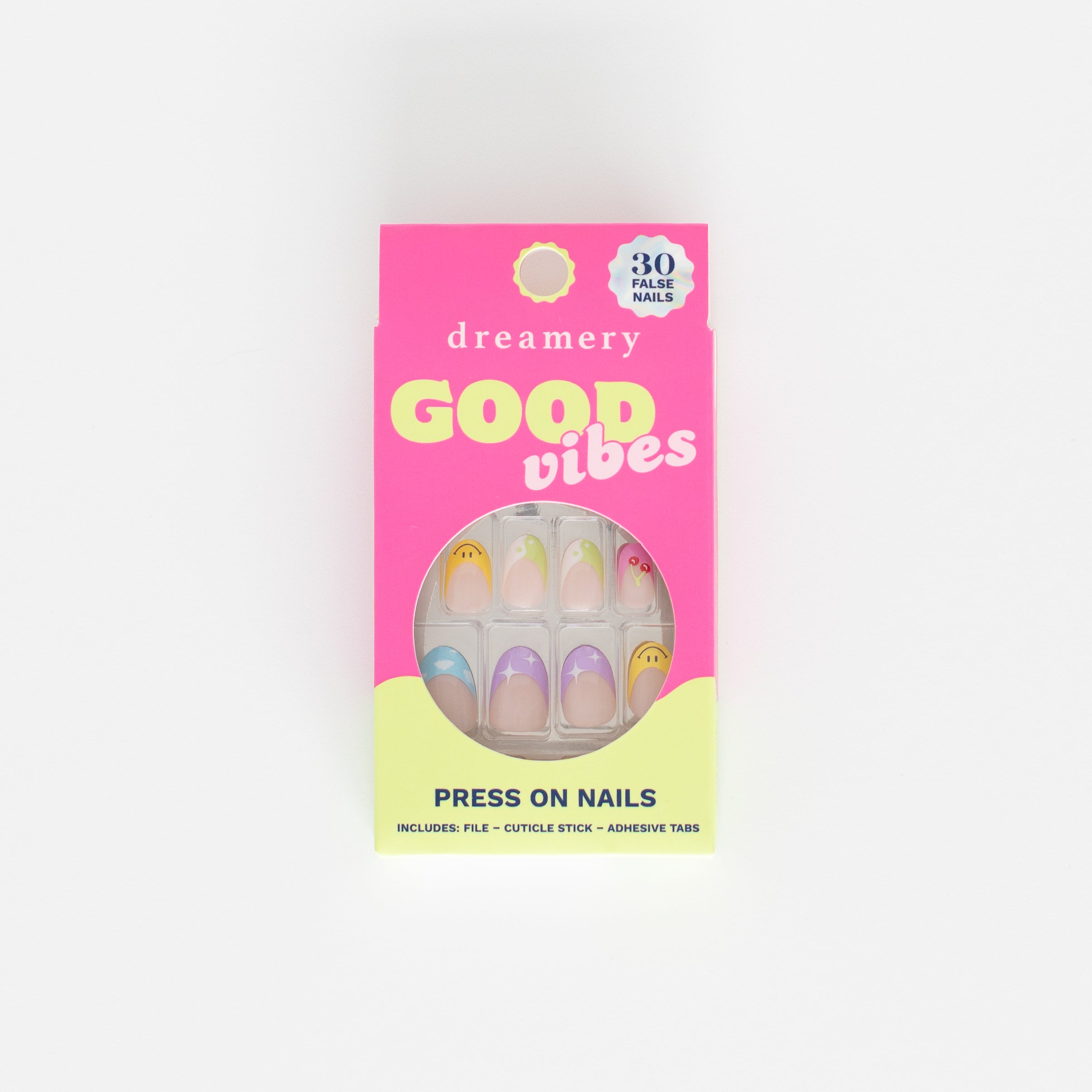 Good Vibes False Nails