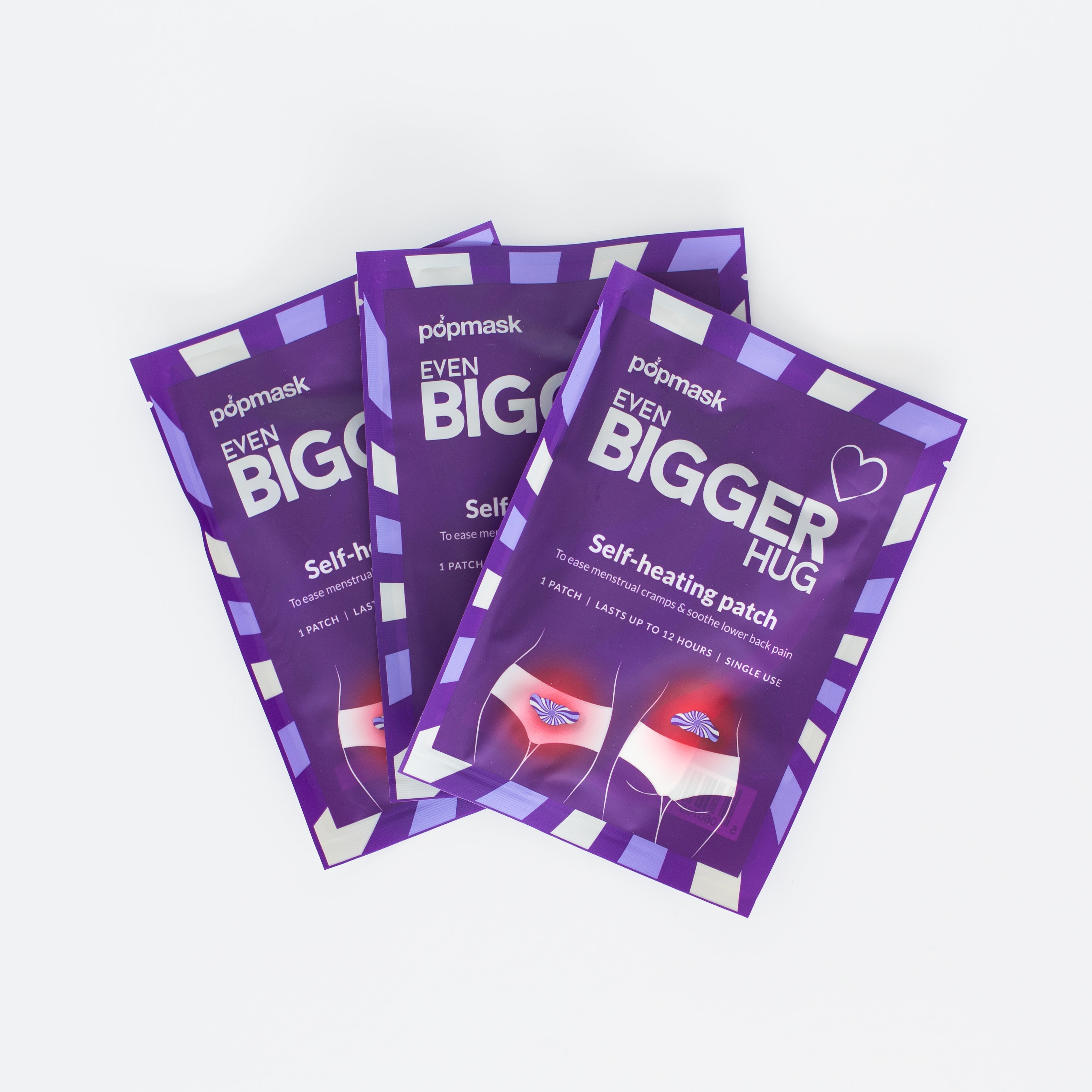 Even Bigger Hug Self-Heating Patches