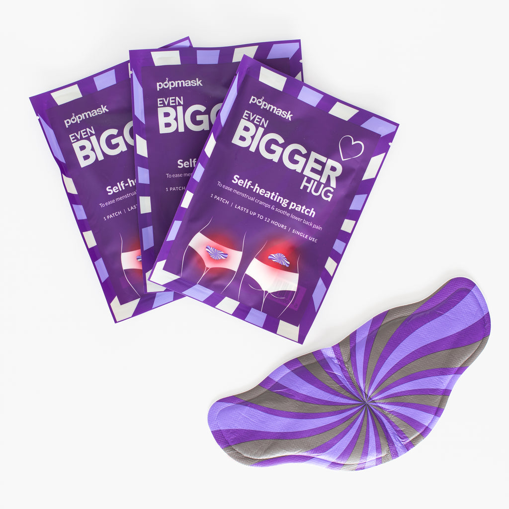 Even Bigger Hug Self-Heating Patches