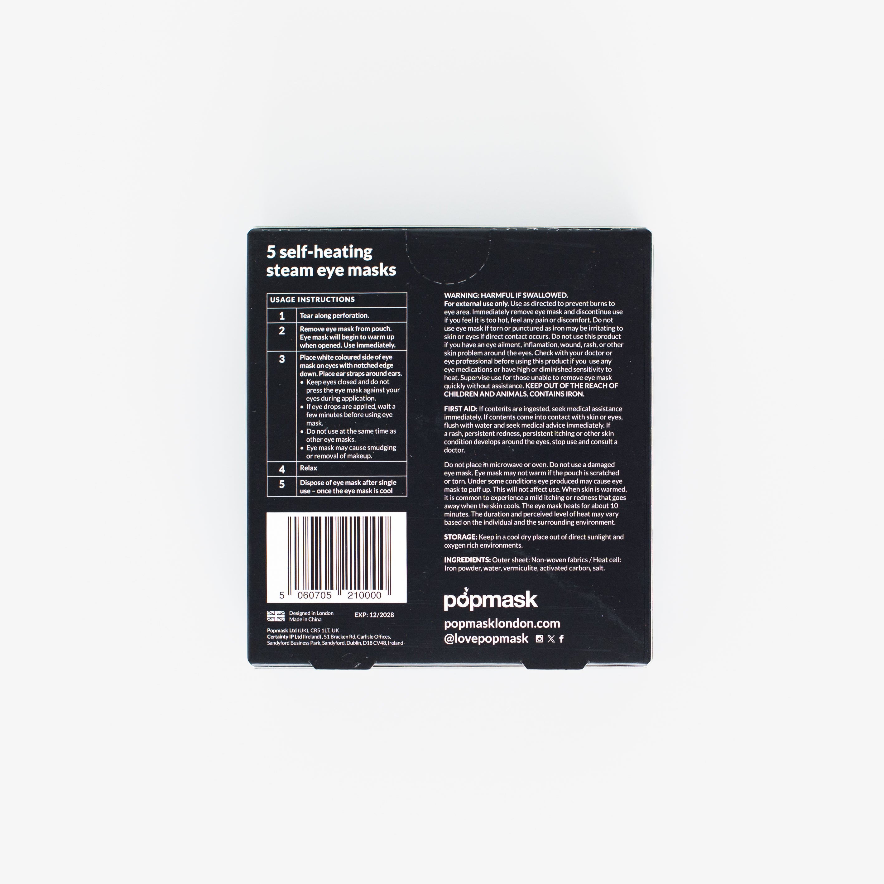 Starry Eyes Self-Heating Eye Masks