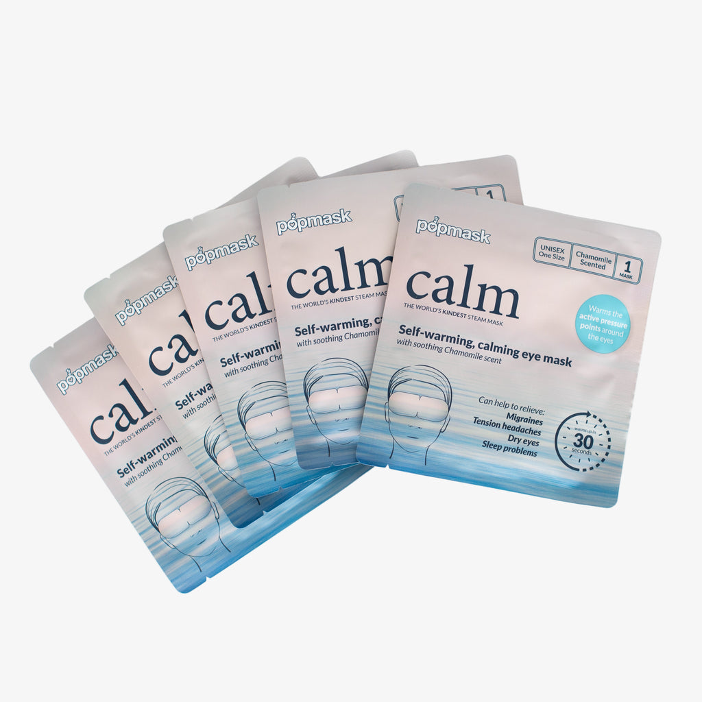 Calm Self-Heating Chamomile Eye Masks