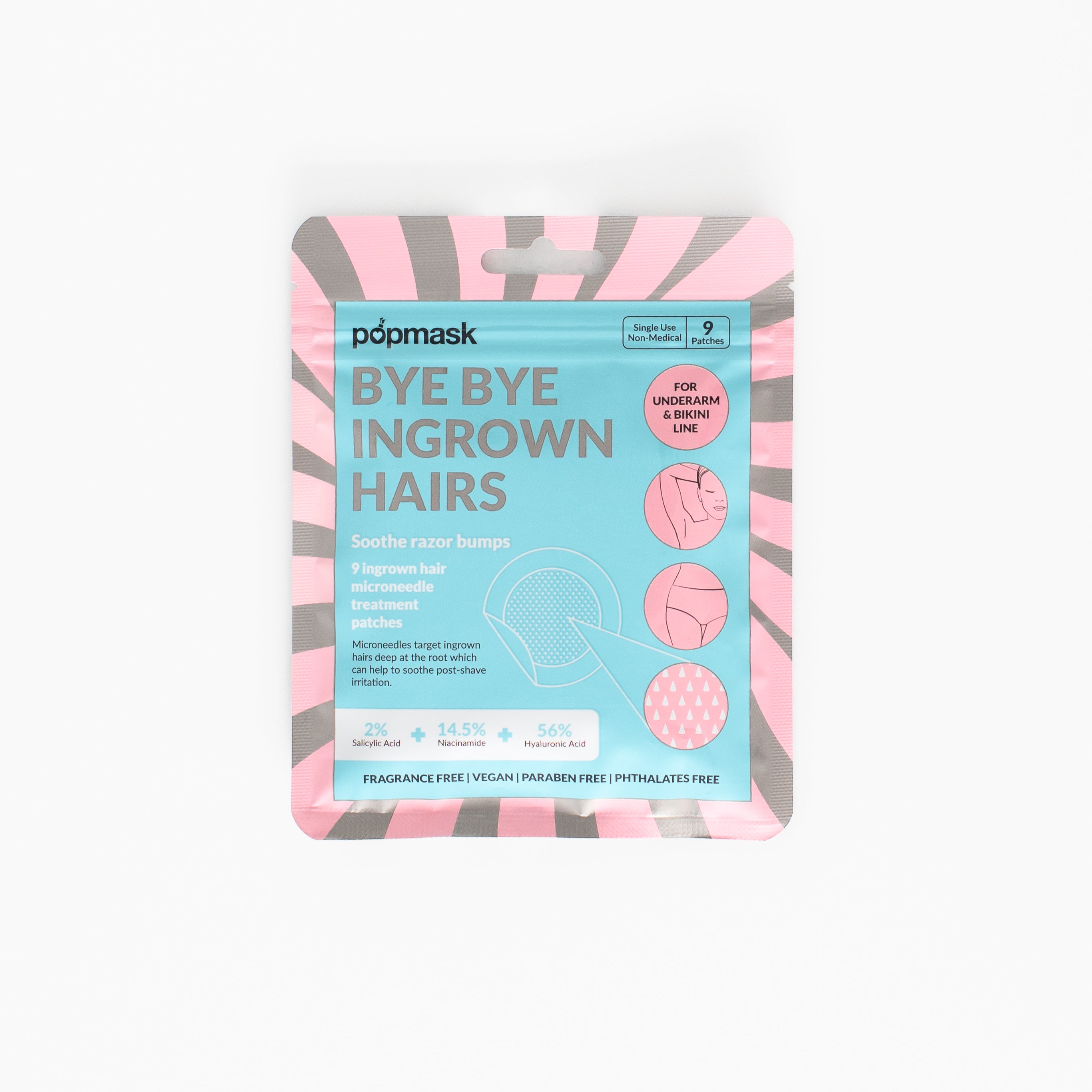 Bye Bye Ingrown Hairs Microdart Patches