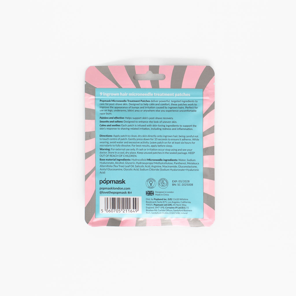 Bye Bye Ingrown Hairs Microdart Patches