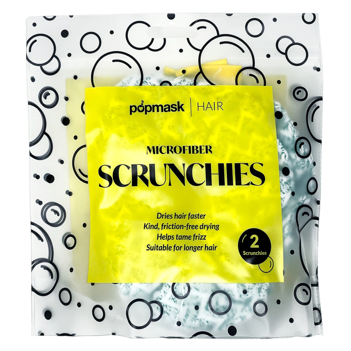 Fast Hair Drying Microfiber Scrunchies